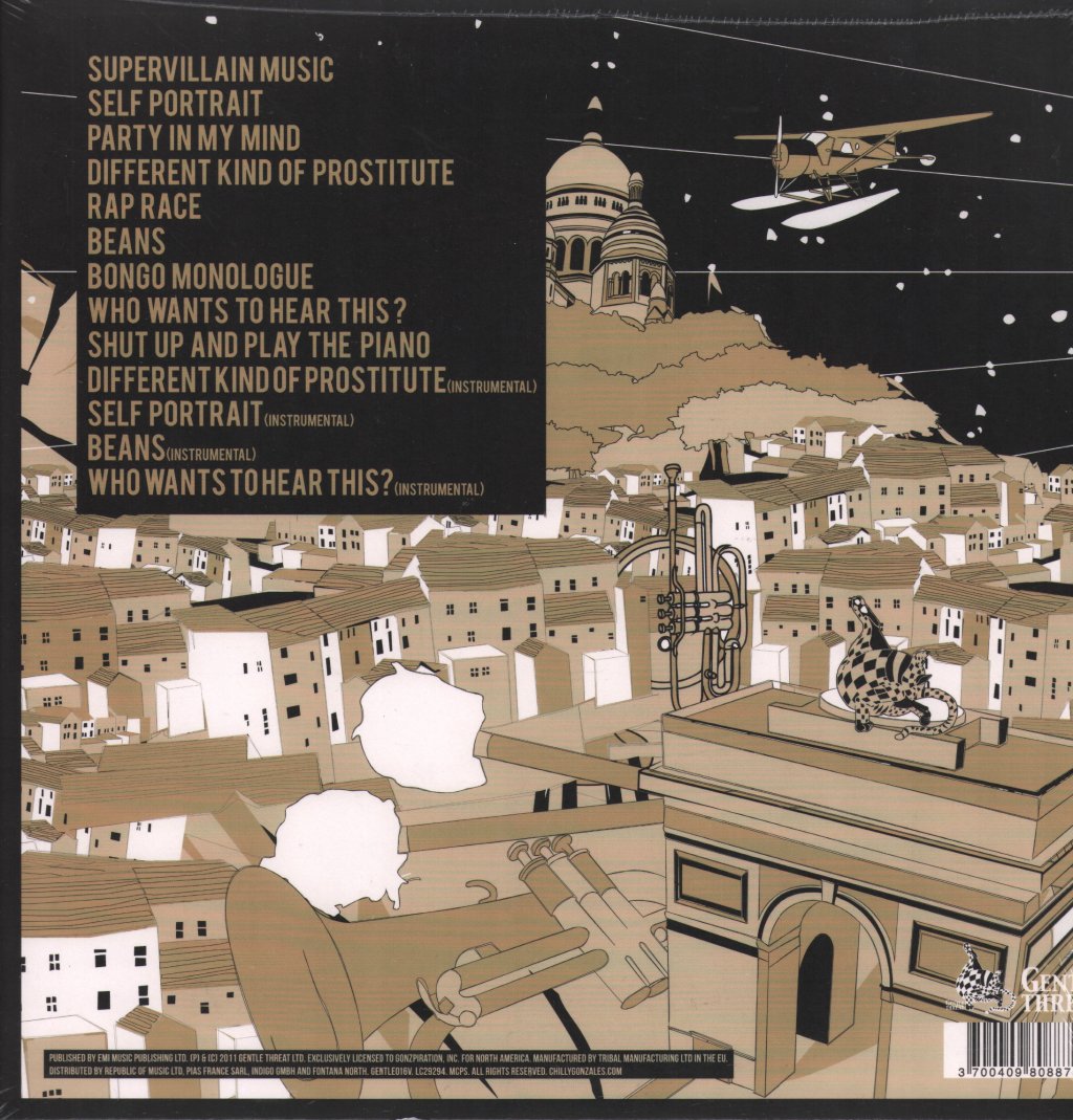 Chilly Gonzales - Unspeakable Chilly Gonzales - Lp