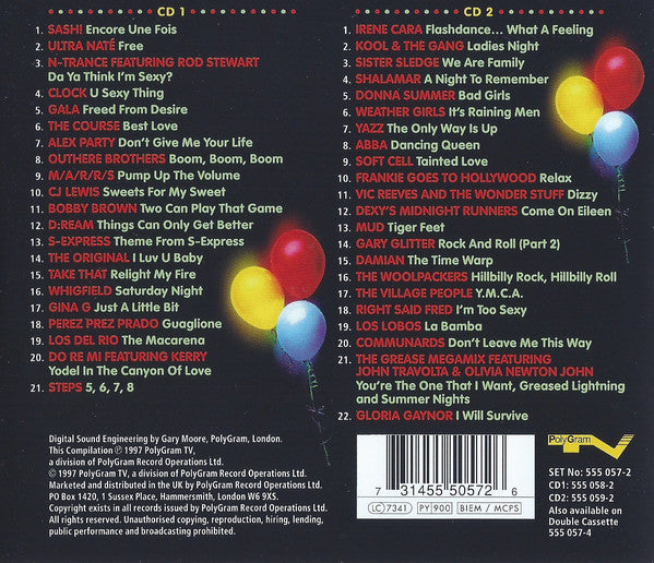 Various Artists - No.1 Dance Party Album - Double Cd