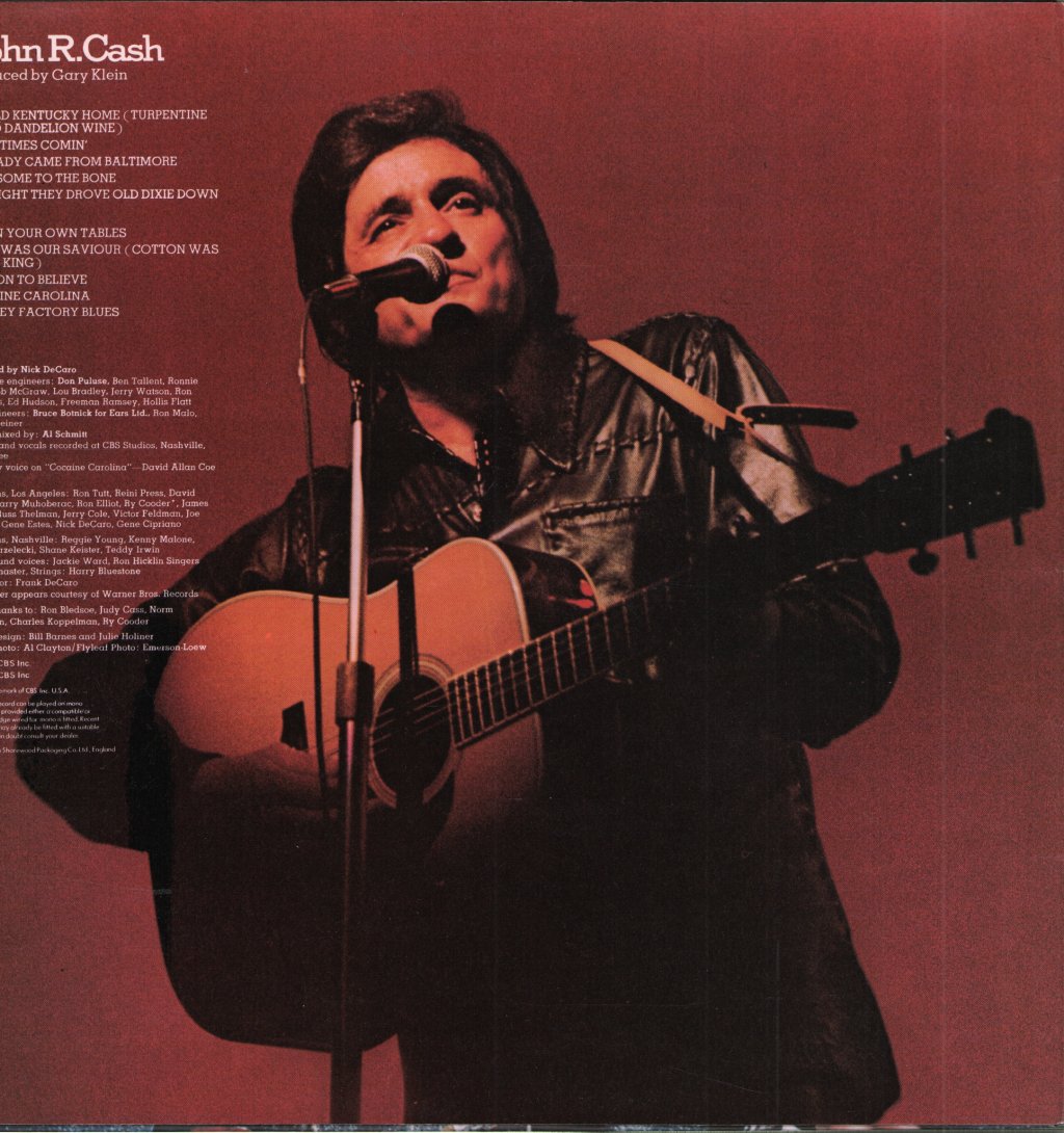 Johnny Cash - John R Cash - Lp