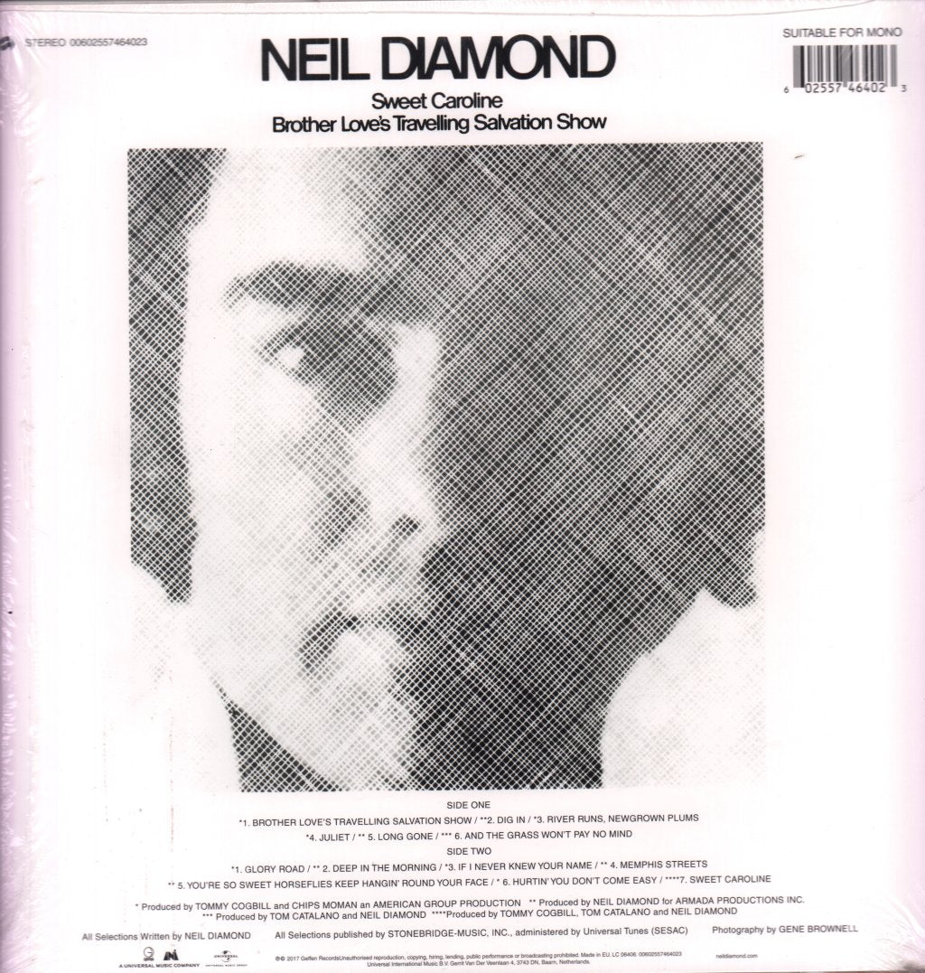 Neil Diamond - Brother Love's Travelling Salvation Show / Sweet Caroline - Lp