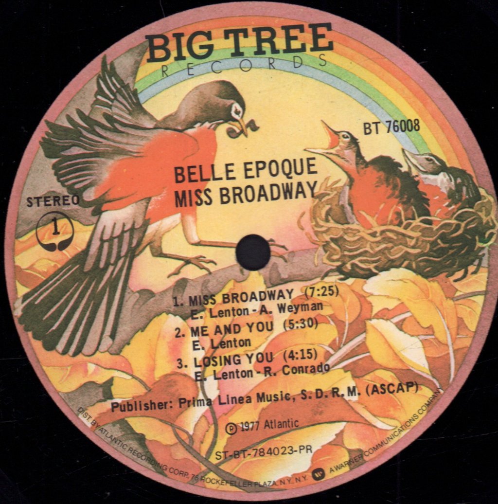 Belle Epoque - Miss Broadway - Lp