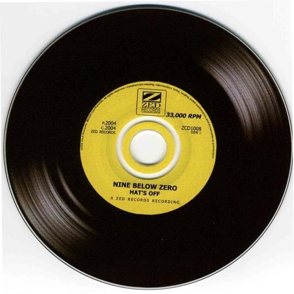 Nine Below Zero - Hat's Off - Cd