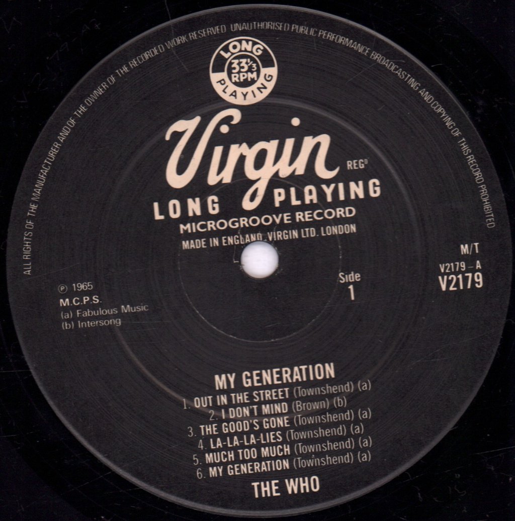Who - My Generation - Lp