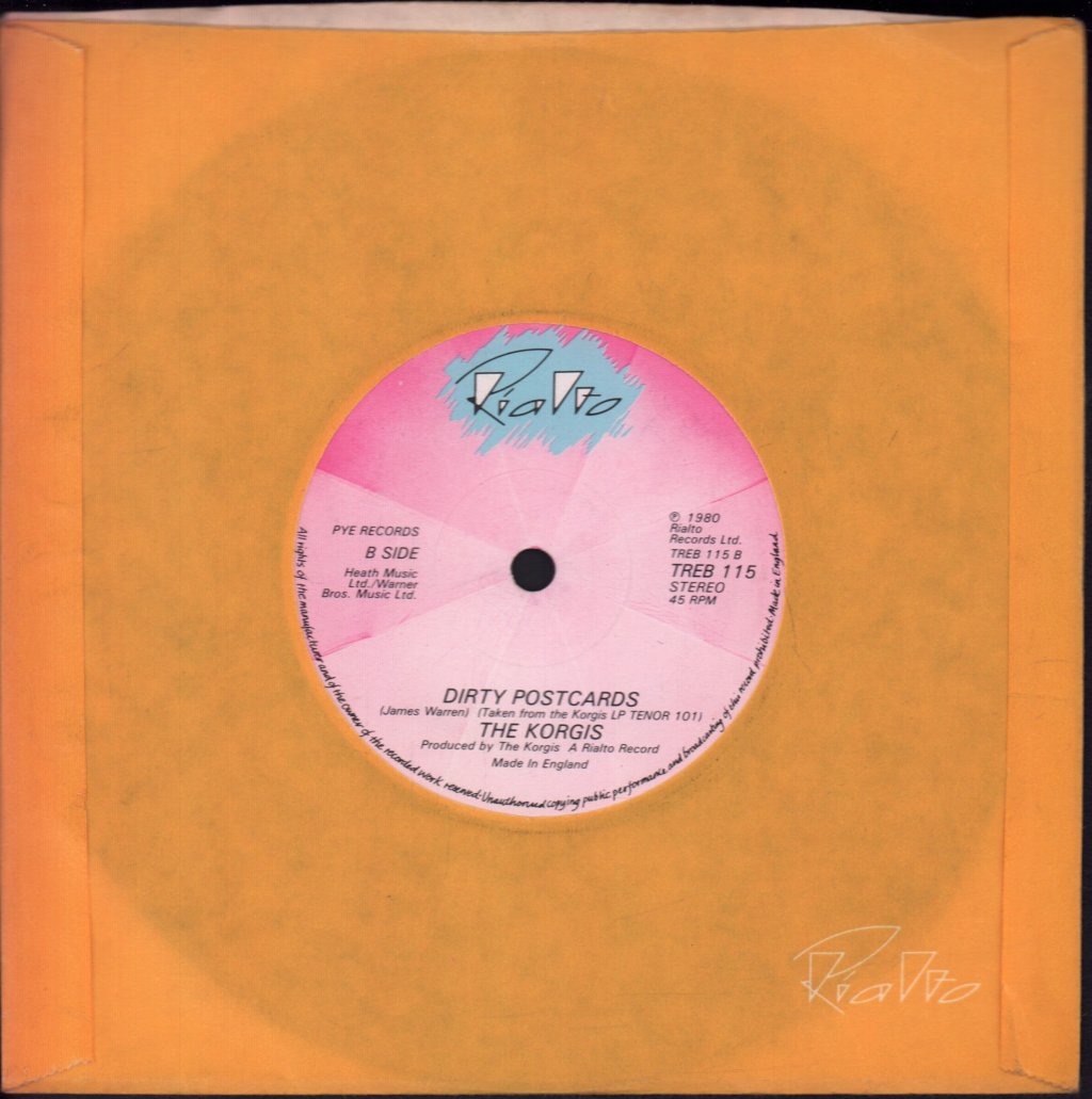 Korgis - Everybody's Got To Learn Sometime - 7 Inch