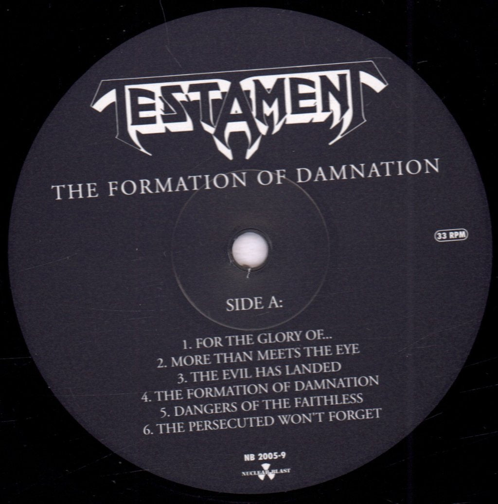 Testament - Formation Of Damnation - Lp