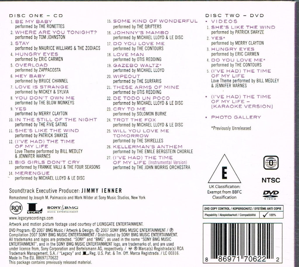Various Artists - Dirty Dancing (Original Soundtrack) - Cd/Dvd