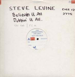 Steve Levine - Believin' It All - 12 Inch