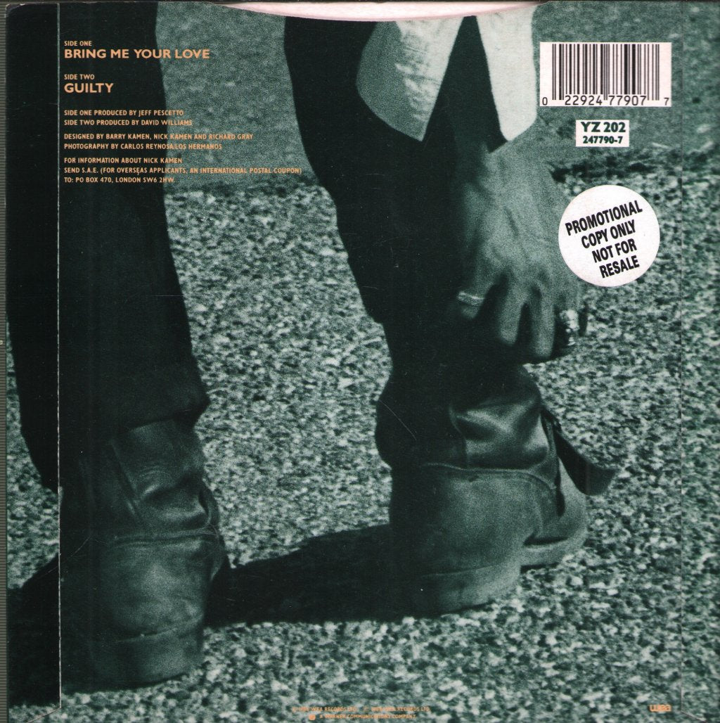 Nick Kamen - Bring Me Your Love - 7 Inch