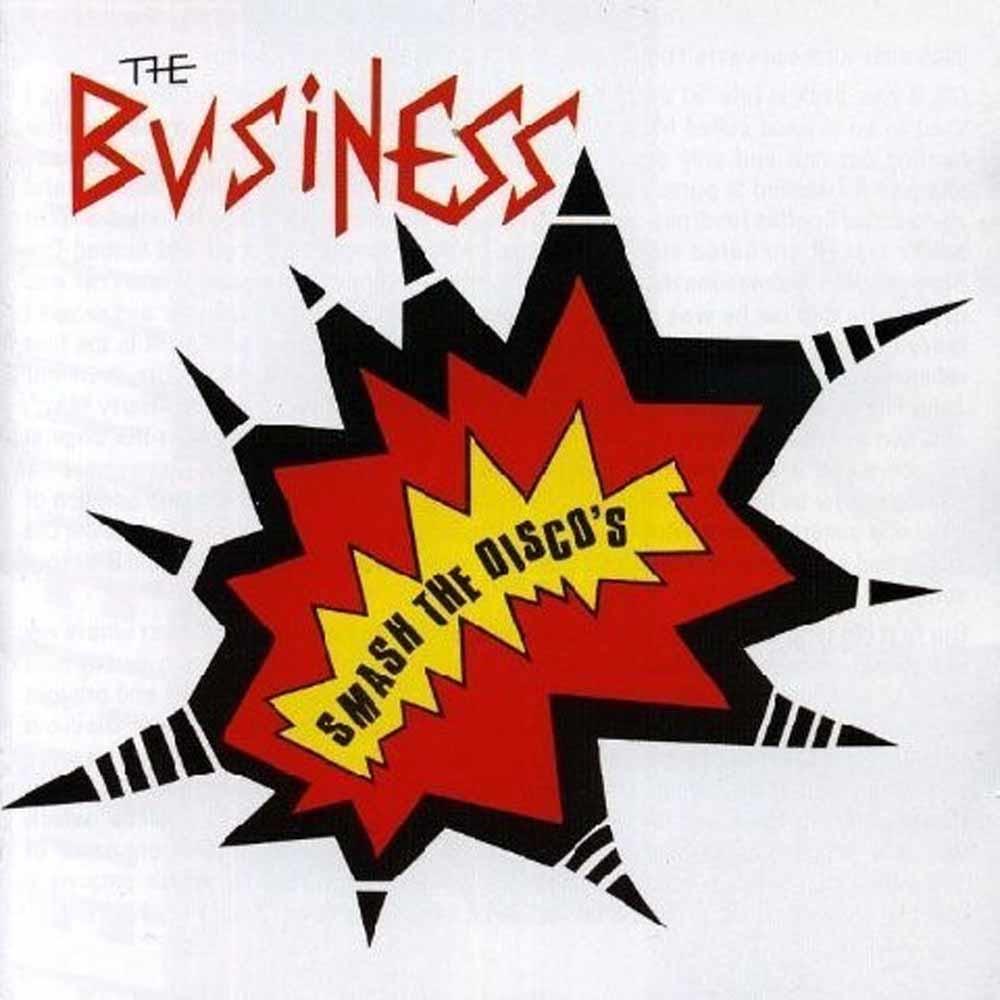 Business (Punk/Oi Group) - Smash the Discos (Ltd Blue Vinyl) - Lp