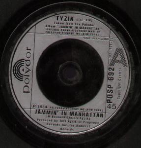Tyzik - Jammin In Manhattan - 7 Inch