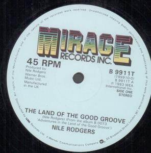 Nile Rodgers - Land Of The Good Groove - 12 Inch