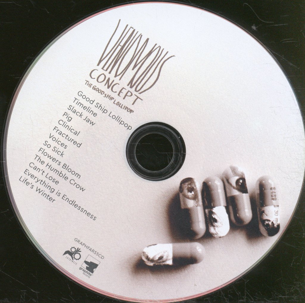 Venomous Concept - Good Ship Lollipop - Cd