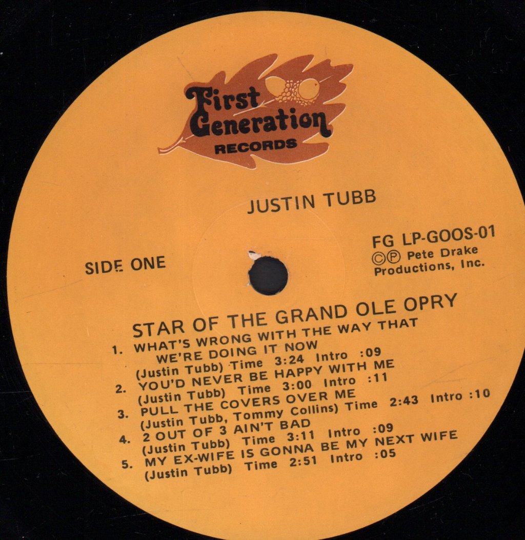 Justin Tubb - Justin Tubb - Lp