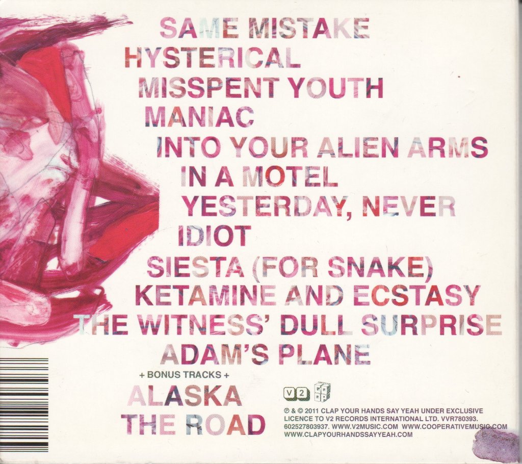 Clap Your Hands Say Yeah - Hysterical - Cd