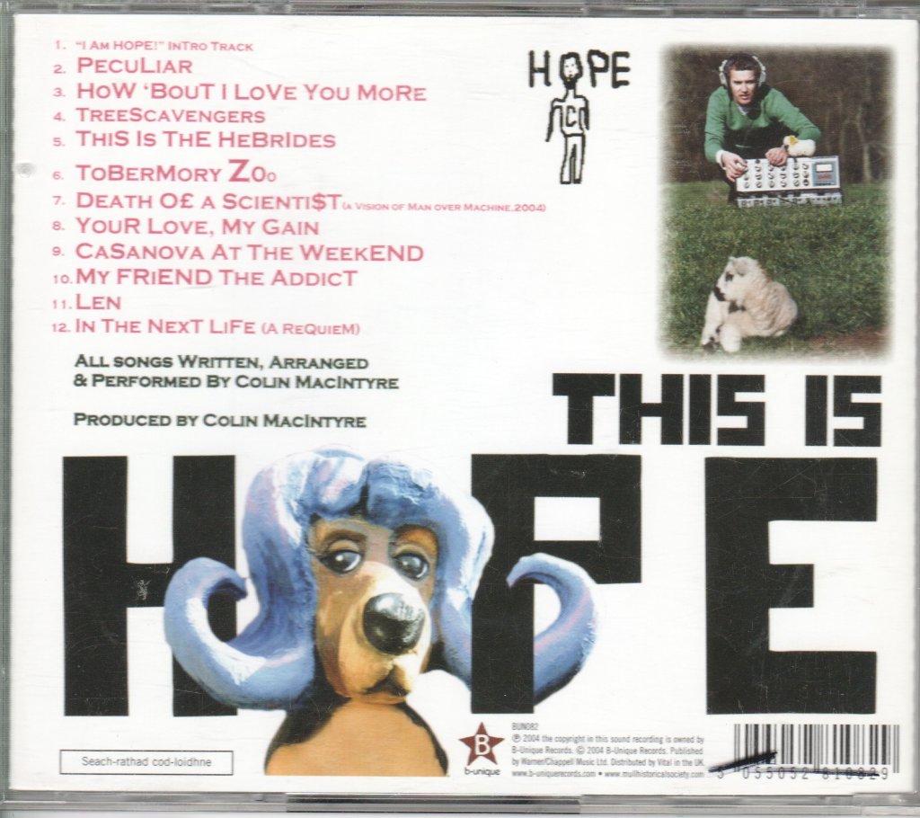 Mull Historical Society - This Is Hope - Cd