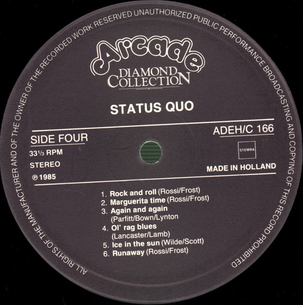 Status Quo - Complete Hit Album - Double Lp