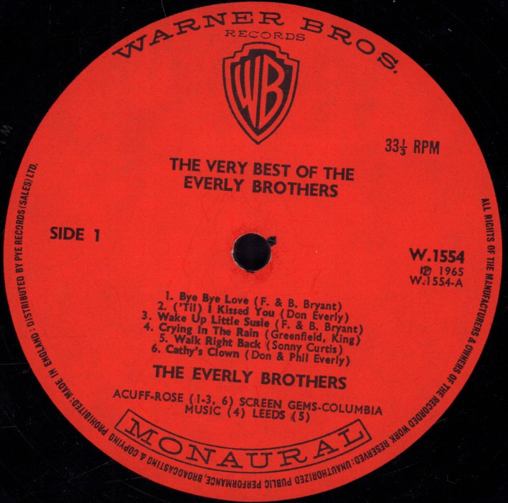 Everly Brothers - Very Best Of - Lp