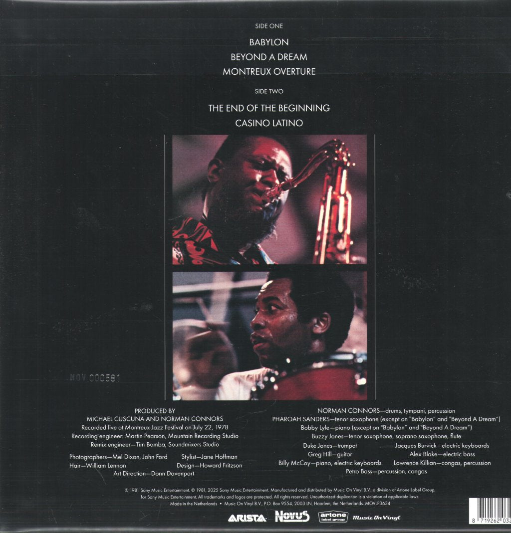 Pharaoh Sanders & Norman Conners - Beyond A Dream - Lp