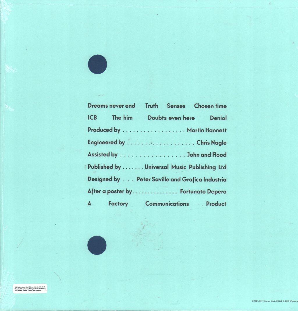 New Order - Movement - Lp
