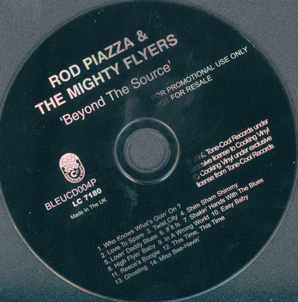 Rod Piazza And The Mighty Flyers - Beyond The Source - Cd