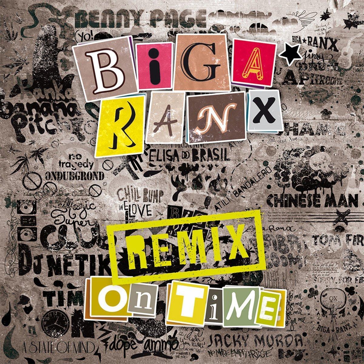Biga Ranx - Remix On Time - Cd