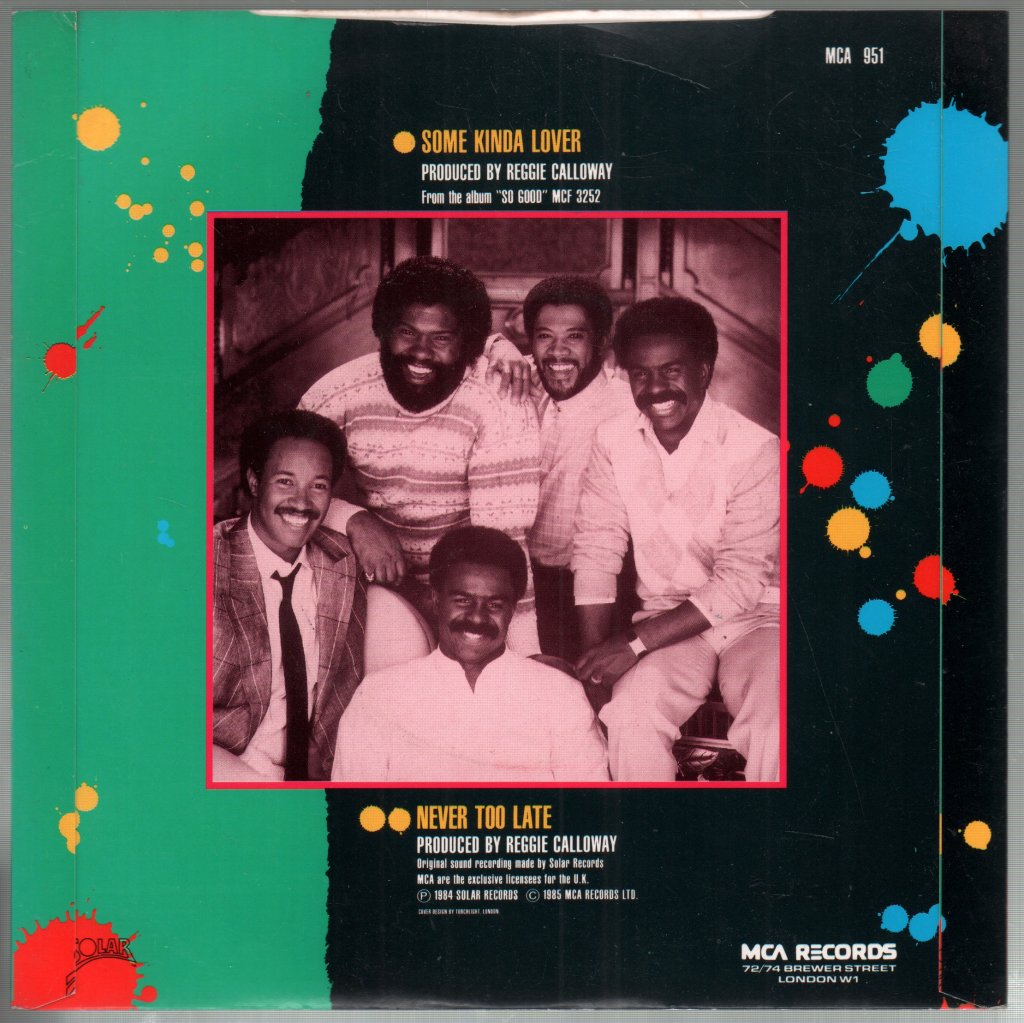 Whispers - Some Kinda Lover - 7 Inch