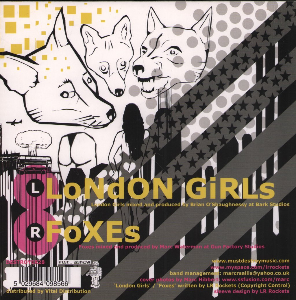 Lr Rockets - London Girls - 7 Inch