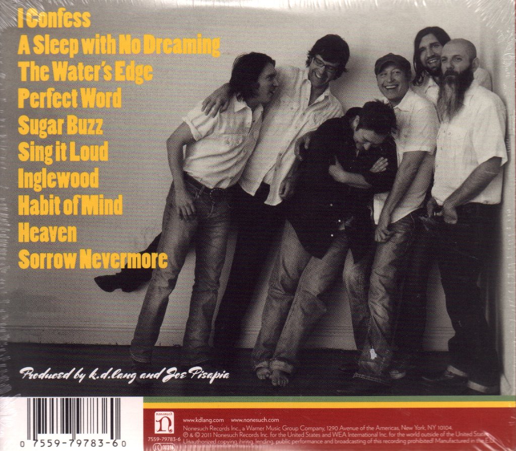 K.d. Lang And The Siss Boom Bang - Sing It Loud - Cd
