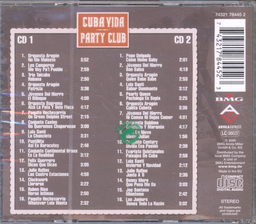 Various Artists - Cuba Yida Party Club - Double Cd