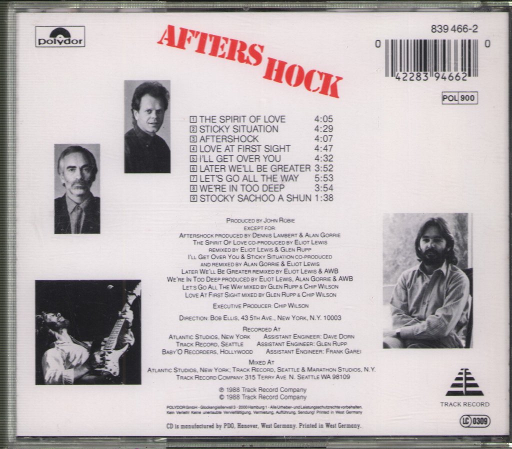 Average White Band - Aftershock - Cd