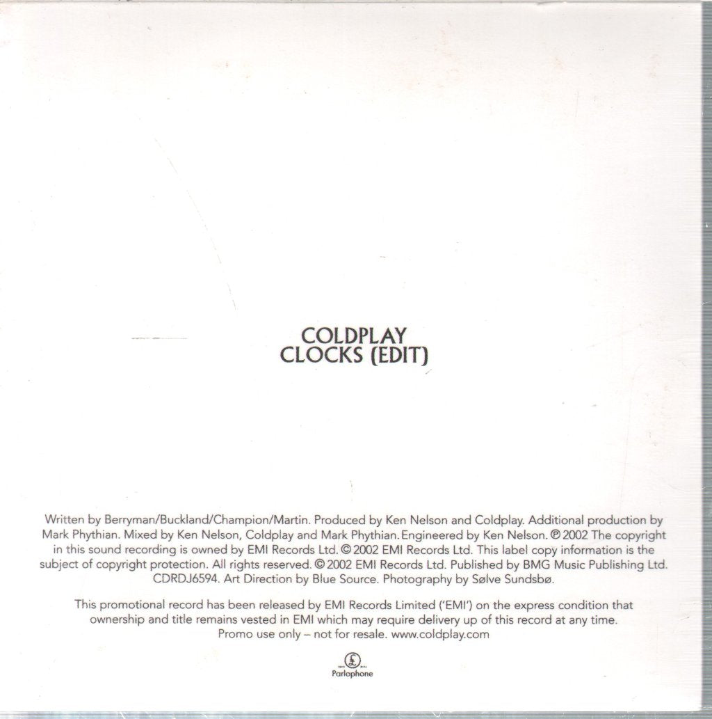 Coldplay - Clocks - Cd