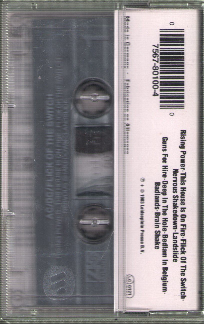 AC/DC - Flick Of The Switch - Cassette