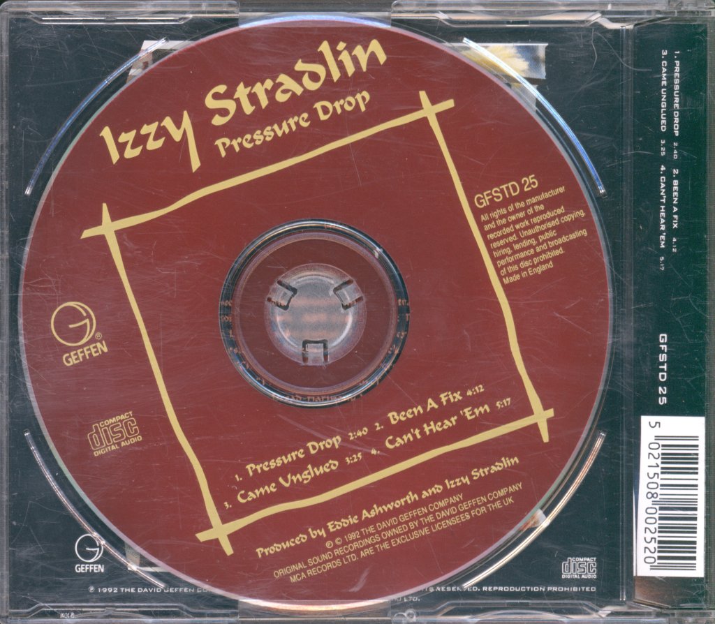 Izzy Stradlin - Pressure Drop - Cd
