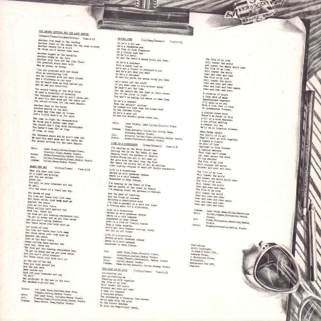 10cc - Original Soundtrack - Lp