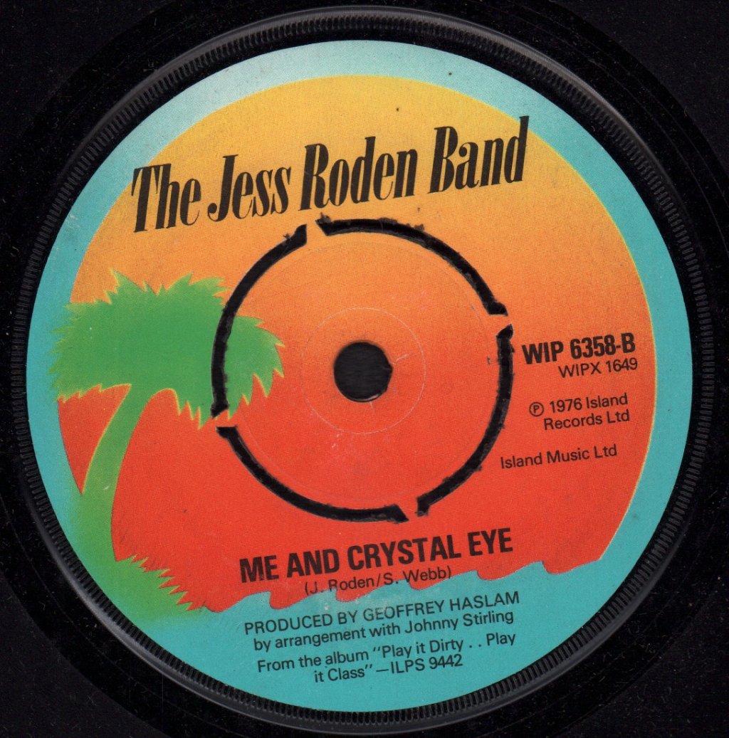 Jess Roden Band - Stay In Bed - 7 Inch