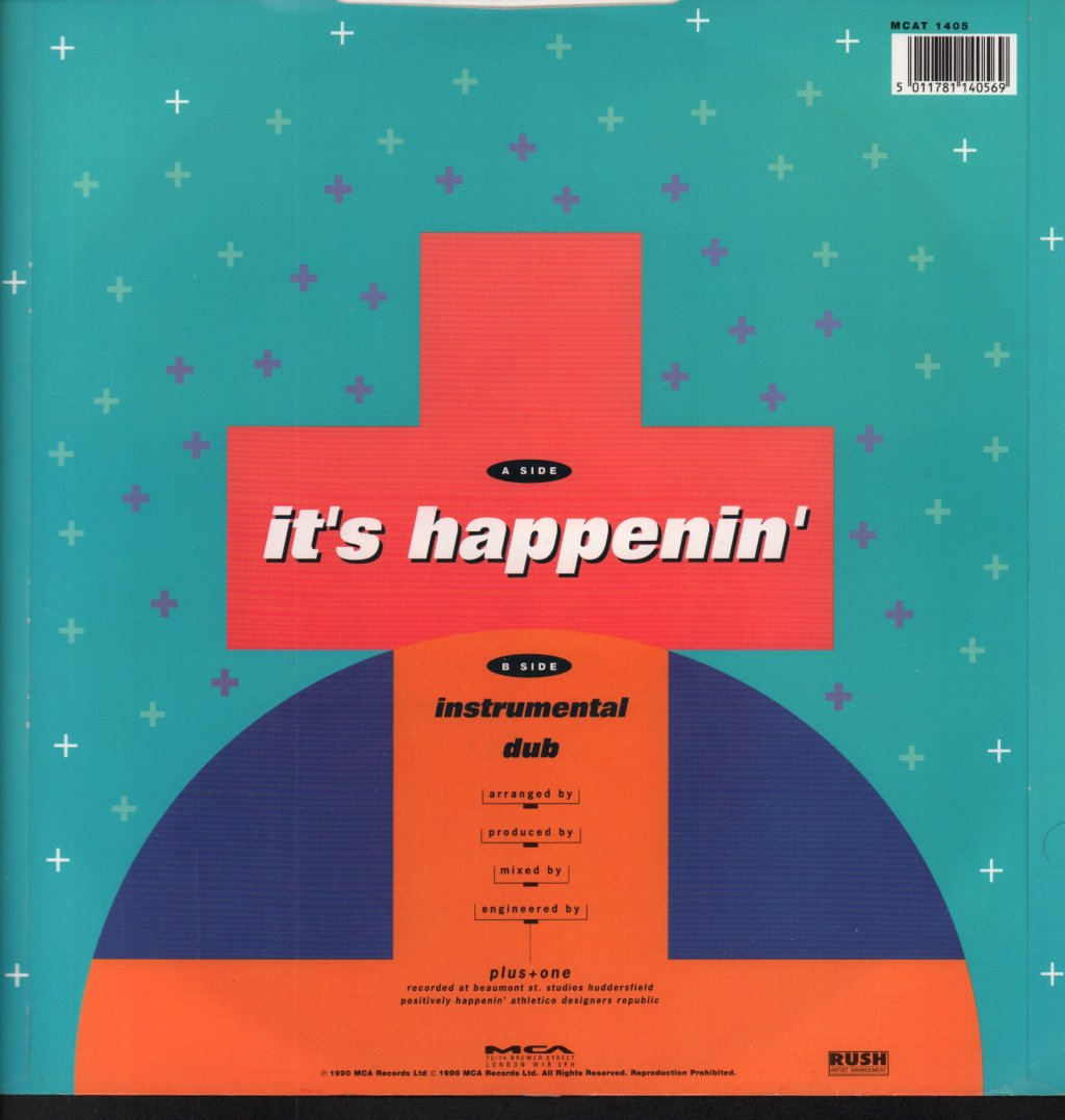 plus one featuring sirron - It's Happenin' - 12 Inch