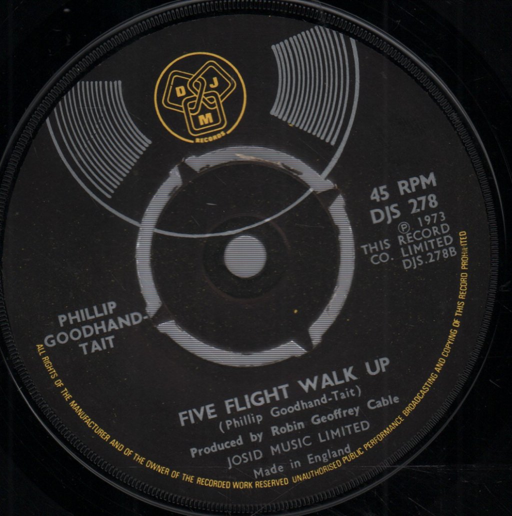 Phillip Goodhand Tait - You Are - 7 Inch