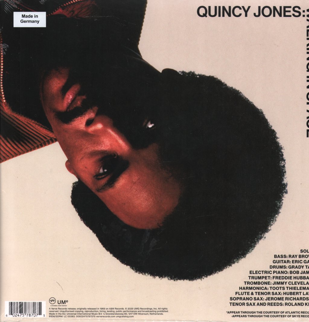 Quincy Jones - Walking In Space - Lp