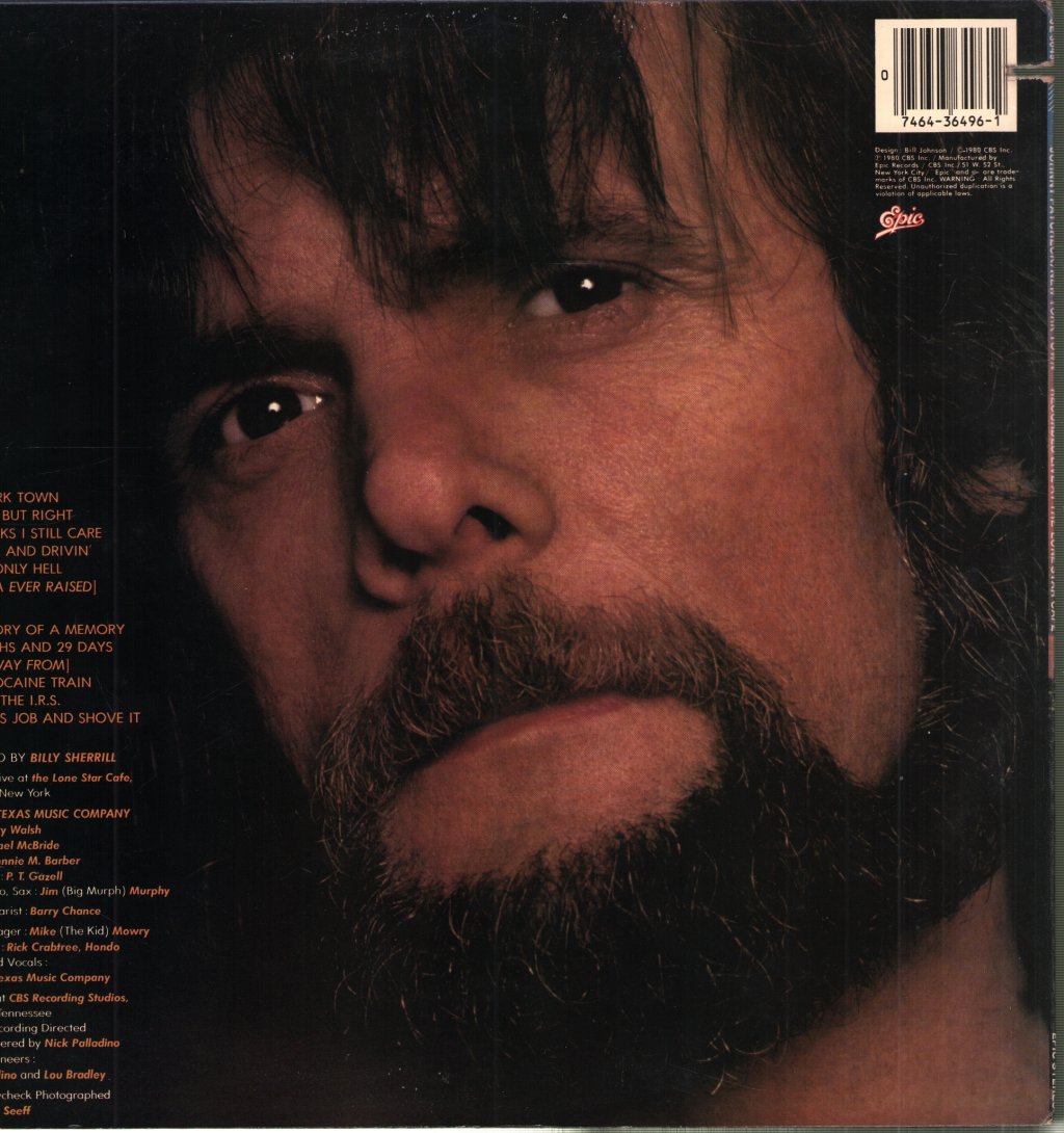 Johnny Paycheck - New York Town - Lp