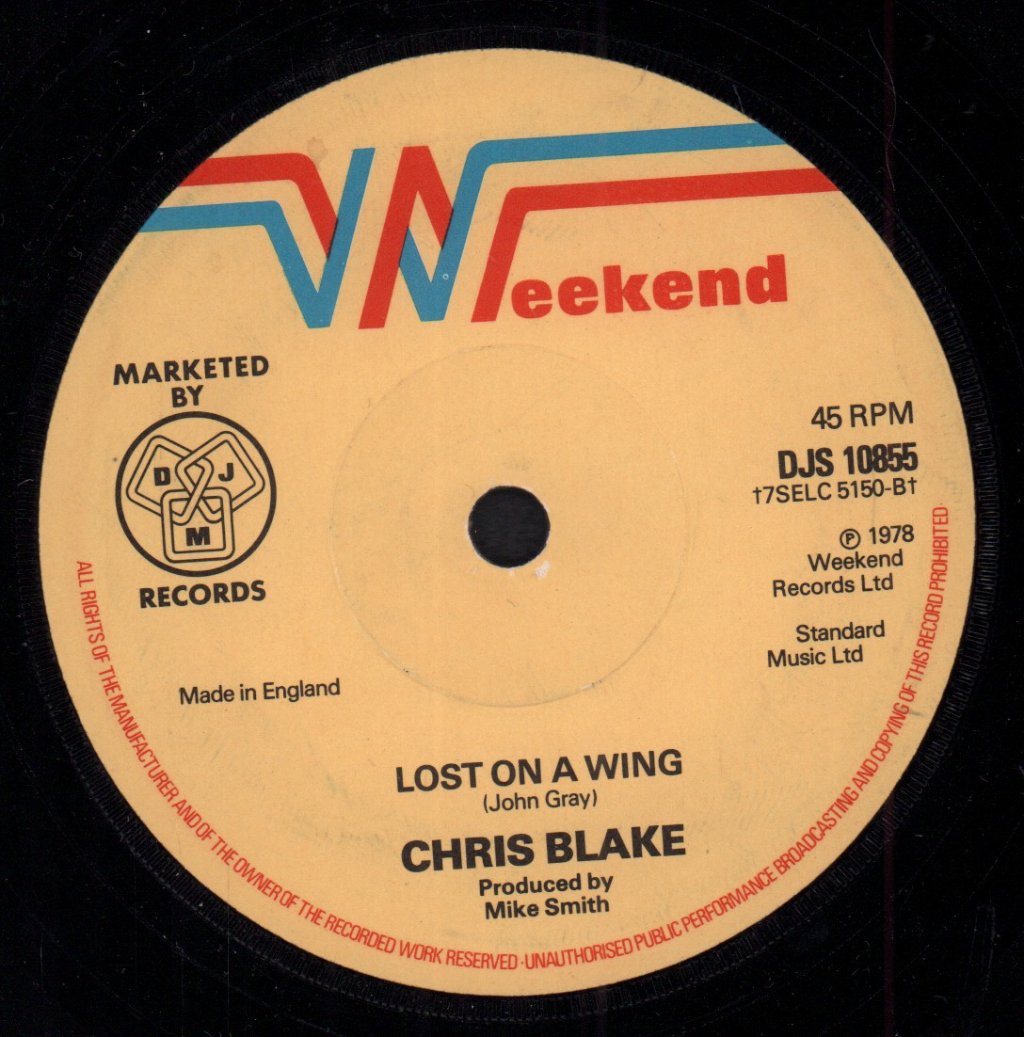 Chris Blake - Mixed Blessings - 7 Inch