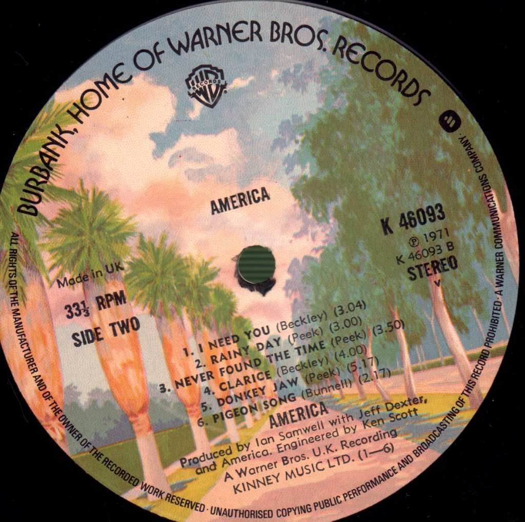 America - America - Lp