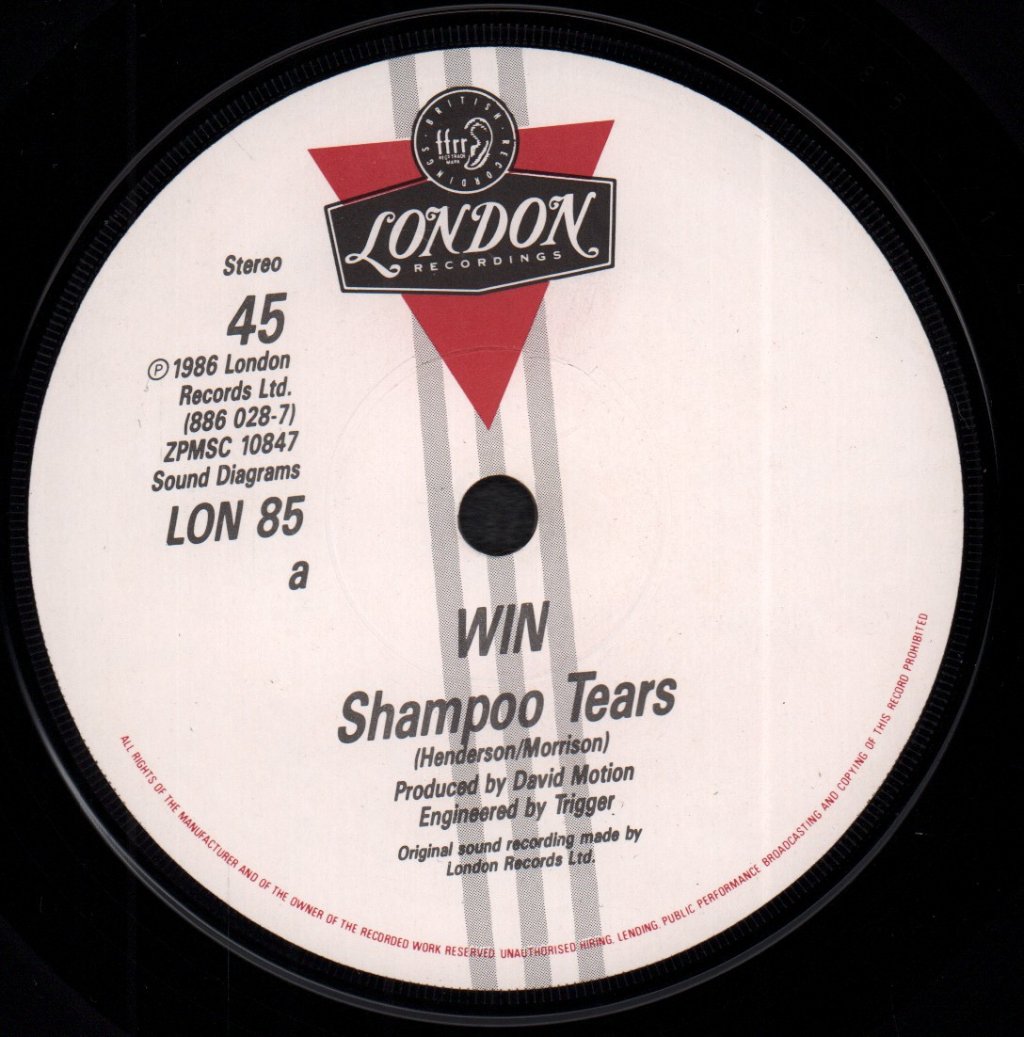 Win - Shampoo Tears - 7 Inch