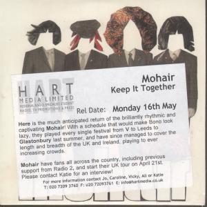 Mohair - Keep It Together - Cd