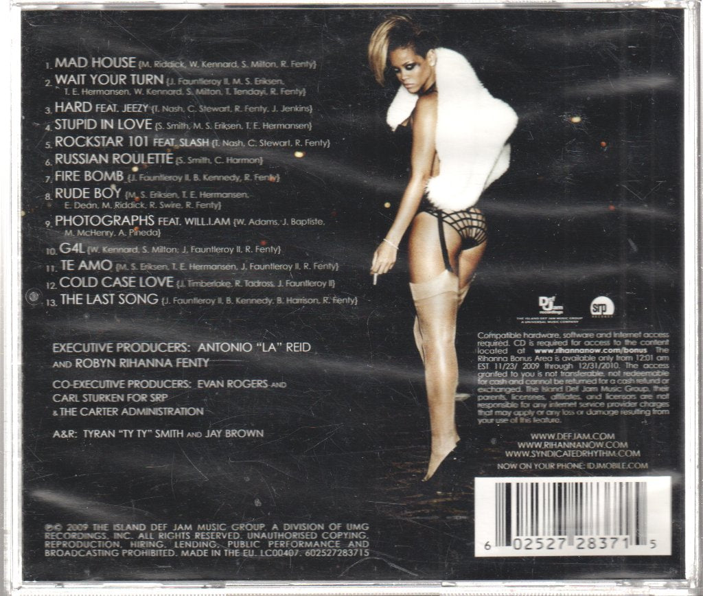 Rihanna - Rated R - with signed front insert - Cd