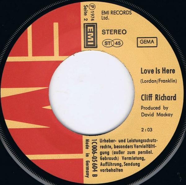Cliff Richard - (You Keep Me) Hangin' On - 7 Inch