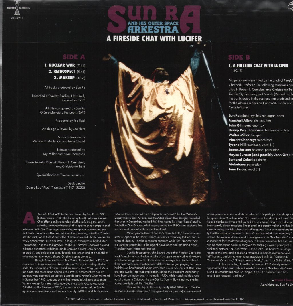 Sun Ra - A Fireside Chat With Lucifer - Lp