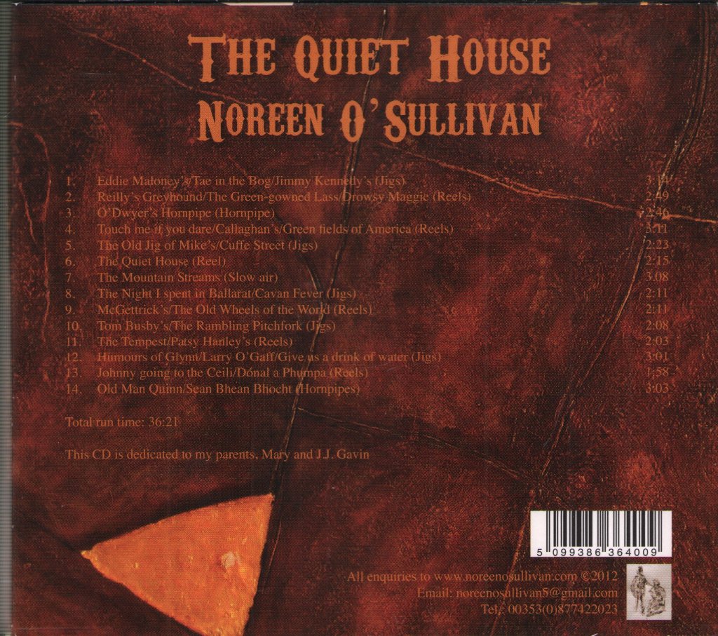 Noreen O'Sullivan - Quiet Horse - Cd