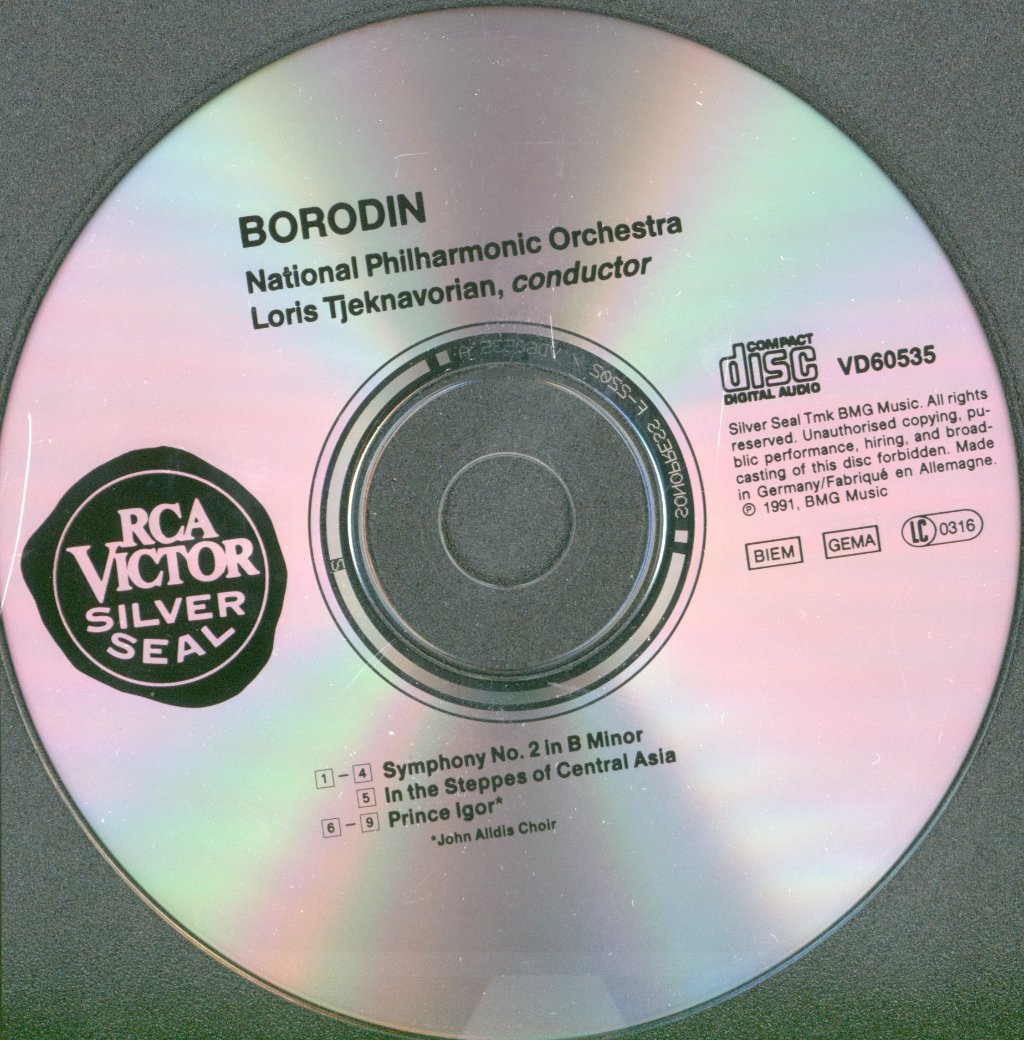 Loris Tjeknavorian National Philharmonic Orchestra - Borodin Symphony No. 2 / Polovtsian Dances - Cd