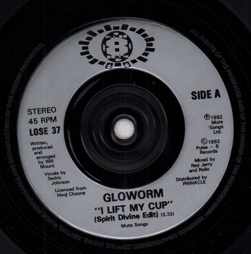 Gloworm - I Lift My Cup - 7 Inch