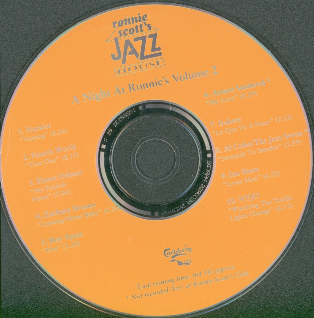 Various Artists - A Night At Ronnie's Volume 2 - Cd